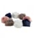 Assortiment de 8 POMPONS fausse fourrure diam. 120 mm - Prym 0090 Multicolore