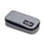 Trousse - Plumier - Gris - 1 compartiment + poches intérieures - 21x6x10cm