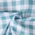 Tissu Polyester Rayures Céladon sur fond Blanc
