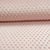 Tissu Doudou Ultra doux Pois Rose dragée