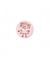 Carte de 3 boutons Fille polyester 15mm - Prym Rose Clair
