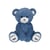 Peluche nounours Gipsy Toys bleu foncé 25 cm, yeux de sécurité en perles