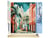 Peinture par Numéro Figured'Art - Cuba Art Déco - Kit de Loisir Créatif DIY Numéro d'Art Complet - 40x50cm toile roulée + châssis en bois à monter