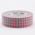 Masking tape - Quadrillé Rouge-Noir - 10 m x 15mm