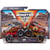 Coffret 2 monster jam : knightmare et thunder bus - vehicule miniature metal gris et brun - spin master