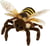 Peluche  Abeille 22cmL - Hansa