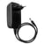 Avizar Chargeur Secteur AC / DC Compact Compatibilité Universel avec Câble Intégré Noir