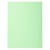 Paquet de 100 chemises Forever® 220 100% recyclé - 24x32cm - Vert Pré - x 5 - Exacompta