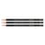 Crayon graphite TOMBOW - MONO 100 - Lot de 3 - Dureté 4H