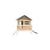 AXI Classic Stef Maisonnette marron blanc Toboggan Gris - Axi House