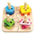 Puzzle à boutons créatif