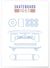 Affiche Skate brevet | A3 : 29,7x42cm