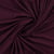 Tissu Jersey Viscose uni Lia Bordeaux foncé
