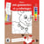 Coloriage avec peinture pinceau et gommettes Motif de Noël 1
