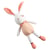 Doudou en velours blanc