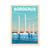 Affiche 30x40 cm - Bordeaux - Olahoop Travel Posters