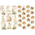 Découpes vintage, Anges nostalgiques, feuille 16,5x23,5 cm, 2 flles/ 1 Pq.