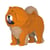 Chien Chow Chow mâle roux Taille standard | JEKCA | 14 ans et +
