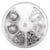 Kit débutants av. accessoires p. bijoux, argent, 5 accessoires différents,