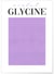 Affiche Violet Glycine | A3 : 29,7x42cm