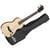 Solid body Flame Maple Tenor + housse Kala