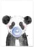 Affiche Bulle de Panda Bleue | A3 : 29,7x42cm