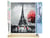 Peinture par Numéro Figured'Art - Paris Tour Eiffel - Kit de Loisir Créatif DIY Numéro d'Art Complet - 40x50cm toile roulée + châssis en bois à monter