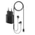 Samsung Chargeur Secteur Rapide 25W USB-C avec Écouteur Intra-auriculaires USB-C Noir