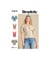 Patron Simplicity 9606 - Chemisier pour jeunes filles taille n°FR 44-52