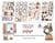 8 papiers motifs à découper scrapbooking FABRIkA DECORU VINTAGE 006