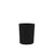 Verre à bougie laqué noir mat 250 ml / bougie 180 g