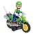 Super Mario Galaxy, le film - Figurine Luigi avec Moto à Rétrofriction 6 cm