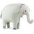 Ballon Aluminium Géant Éléphant 91 cm