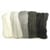 Laine cardée Mérino, extra fine, teinte noire - blanche - grise, 18 mic, 5  couleurs à 10 g