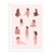 Affiche 50x70 cm - Naked ladies - Maja Tomljanovic