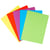 Paquet de 25 chemises Double Poche ROCK''S 210 - double A4 ou A3 - 24x32cm - Couleurs assorties - x 10 - Exacompta