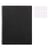 Cahier - A4 - 21x29,7cm - Petits carreaux - 100 pages - Couverture noir - Spirale