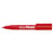 Lot de 12 marqueurs permanents - PENTEL - Pointe ogive 1,3 mm - Rouge - GREEN-LABEL NN50
