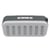 Enceinte Bluetooth Forme Pot D'échappement Voiture TWS Support Carte TF FM AUX USB Blanc YONIS