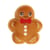 Peluche bonhomme pain d'épices parfumée cannelle
