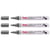 Marqueur peinture pointe moyenne - PENTEL - Noir nacré - Lot de 3