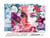 Peinture par Numéro Figured'Art avec Cadre - Visage et Fleurs - Kit de Loisir Créatif DIY Numéro d'Art Complet - 40x50cm toile tendue sur châssis