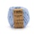 Graine Créative - Fil de Coton câblé Bleu ciel Idéal pour Macramé, Frange et Knot