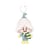 Porte-clés Mascotte CUTE FLO - Jeux Olympiques Milano-Cortina 2026 - 14 cm