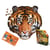 I AM Puzzle Taille d'Affiche - Tigre - 550 pièces - 10+