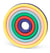 Cercles colorés en silicone - Little L