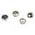 Clochettes en métal, 1,5cm assorti, brillant et mat, Boîte 27pces, cachemire or