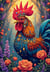 Puzzle 1000 pièces - Le Jardin Secret du Coq - Alipson Puzzle
