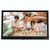 Cadre Photo Numérique Connecté 17.3 Pouces LED HD Avec Support Et Télécommande Noir YONIS