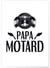 Affiche 'Papa motard' | A3 : 29,7x42cm
